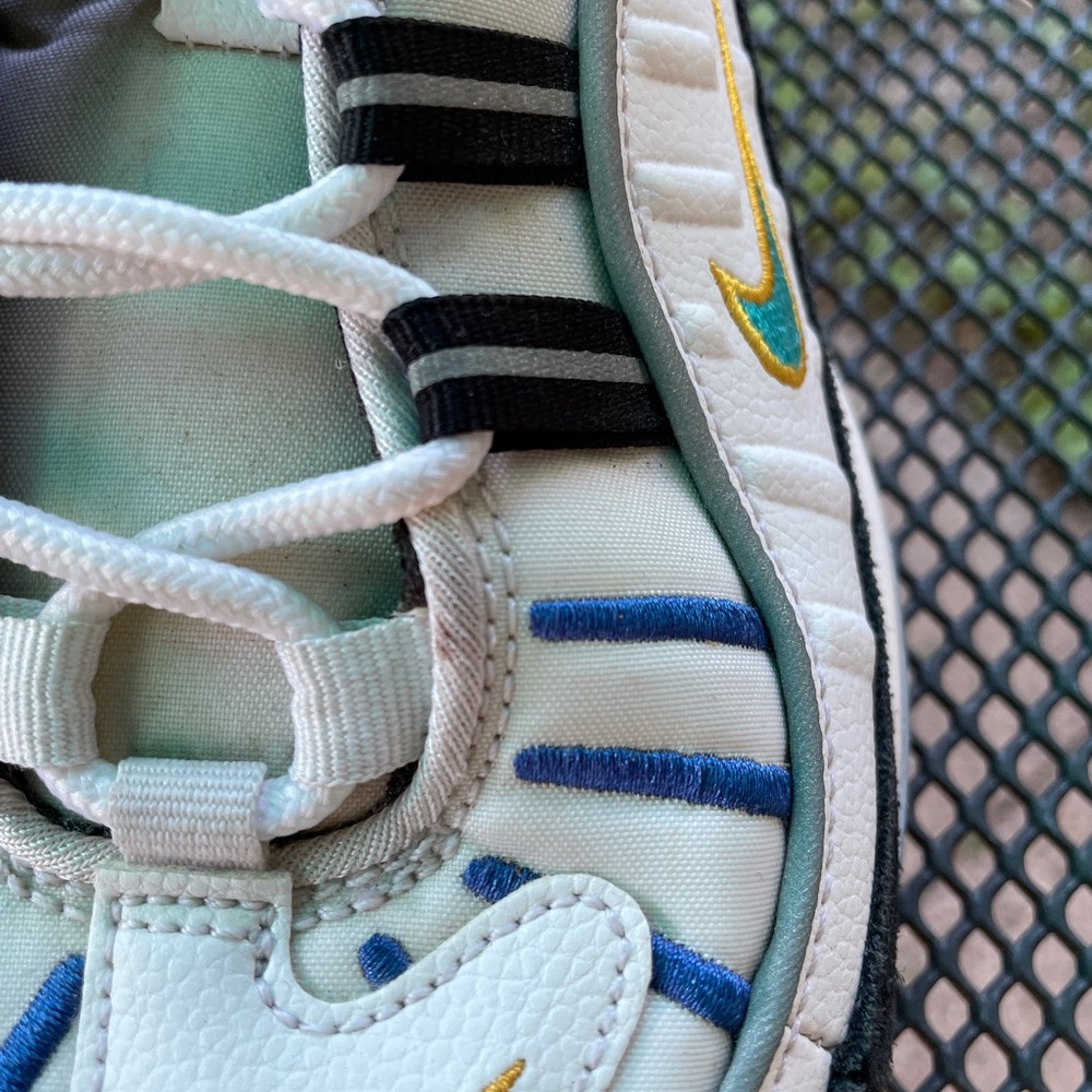 Nike Air Max 98 White Teal Nebula University Gold - Picture 9 of 9
